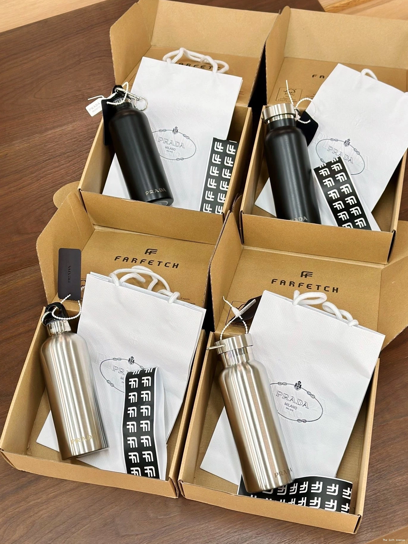 PRADA STEEL BOTTLE STAINLESS 2.0 0716